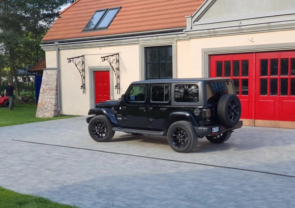 Jeep Wrangler cena 225500 przebieg: 24000, rok produkcji 2021 z Warszawa małe 154